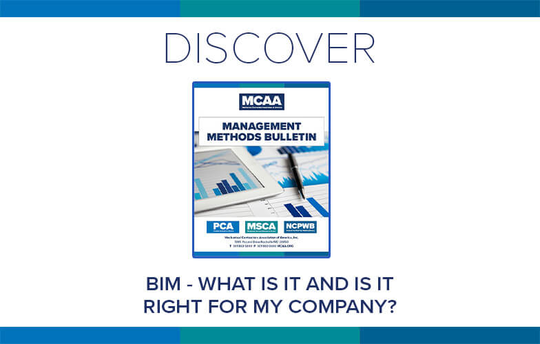 Resource Highlight: MCAA’s BIM – What Is It and Is It Right for My Company?