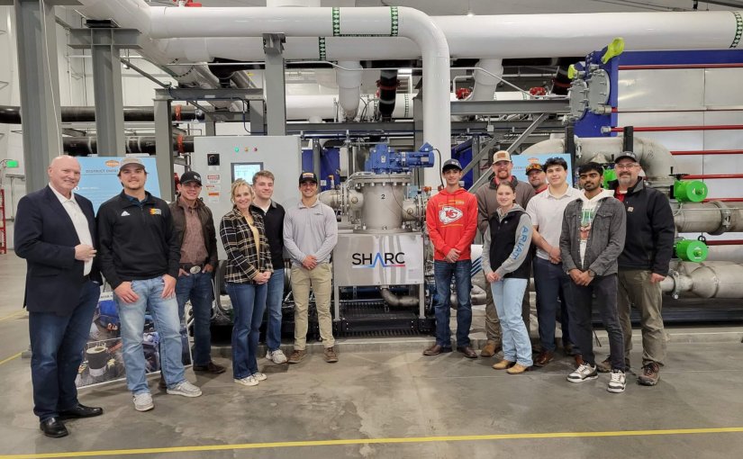 Winning Team, Pittsburg State University, Visits the Site Used for the 2022-2023 Student Competition