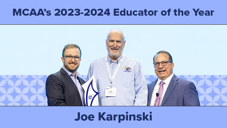 2023-2024 Educator of the Year Winner – Joe Karpinski
