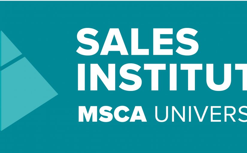 Announcing MSCA Sales Institute Program Schedule for 2018!