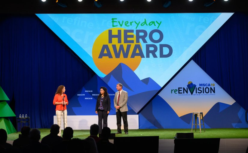 Michelle Collier Receives Everyday Hero Award at MSCA19