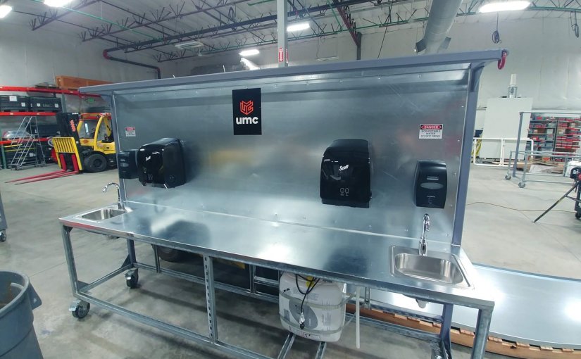 UMC, Inc. is Supporting Communities With Touch-Free Wash Stations