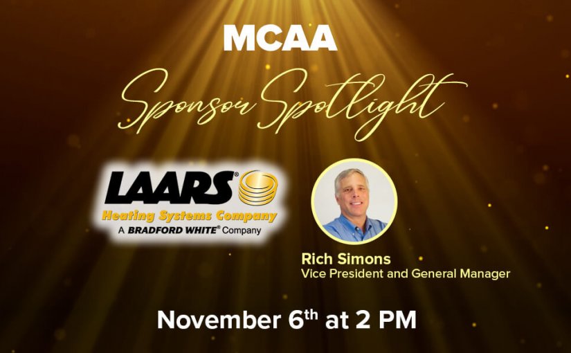 MCAA’s Sponsor Spotlight Episode Two Welcomes Rich Simons, LAARS, a Bradford White Company