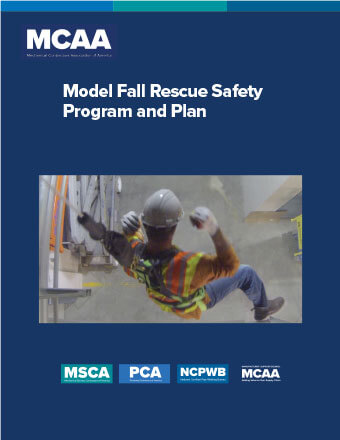 Need a Fall Rescue Safety Program & Plan? MCAA’s New Model Can Help!