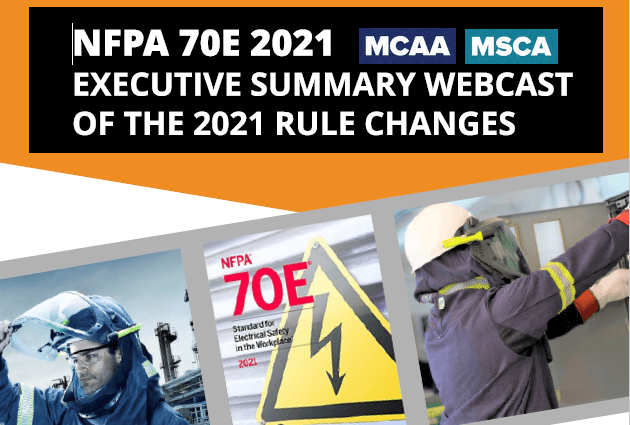 Need to Learn About the Changes Made to        NFPA 70E for 2021? Join Our Webcast on February 9th