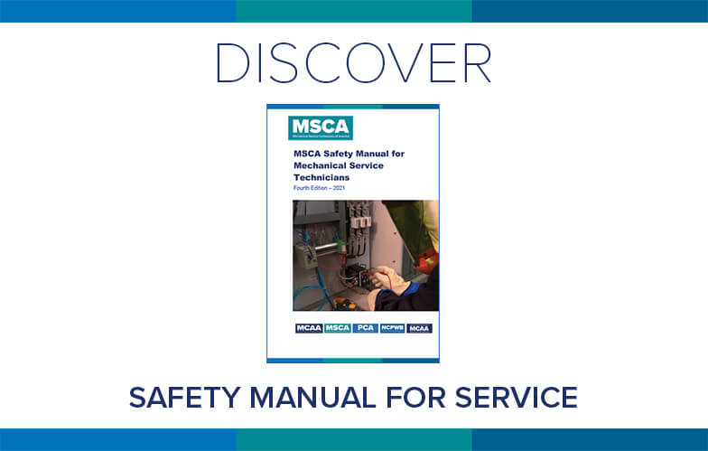 Resource Highlight: MCAA’s Safety Manual for Mechanical Service Technicians