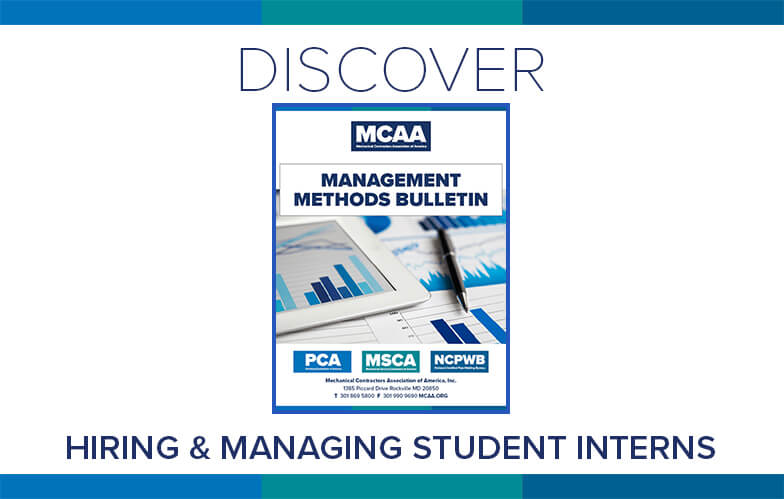 Resource Highlight: MCAA’s How to Find, Hire and Manage Student Interns