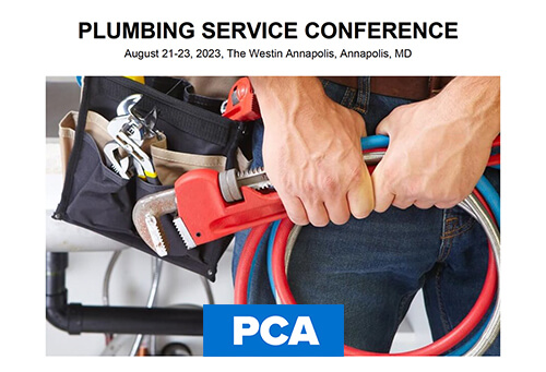 Join PCA for the 4th Annual Plumbing Service Conference – Registration Now Open