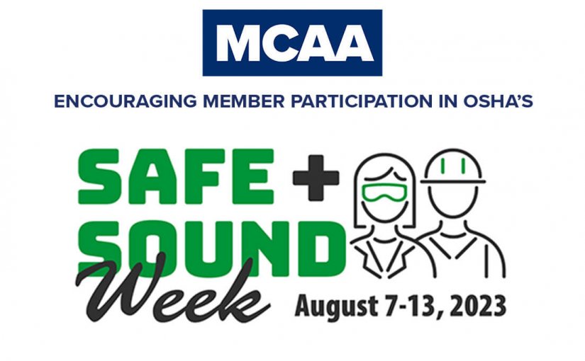 MCAA Shares Safety & Health Videos to Support OSHA Safe + Sound Week