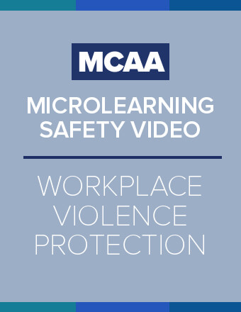 MCAA MICROLEARNING SAFETY VIDEO: Workplace Violence Protection – English