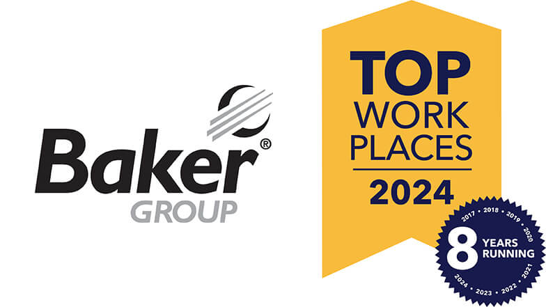 Baker Group Recognized as a Top Workplace in Iowa for the Eighth Consecutive Year