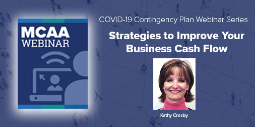 Register for Next Week’s Webinar #12: Strategies to Improve Your Business Cash Flow Webinar