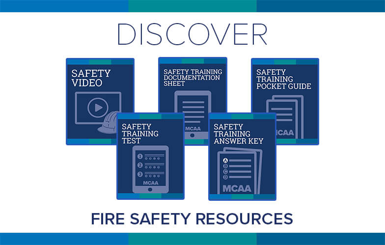 Resource Highlight: MCAA’s Fire Safety Training Video & Accompanying Materials