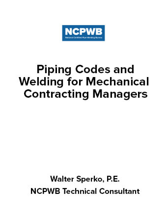 Piping Codes and Welding for Mechanical Contracting Managers Webinar