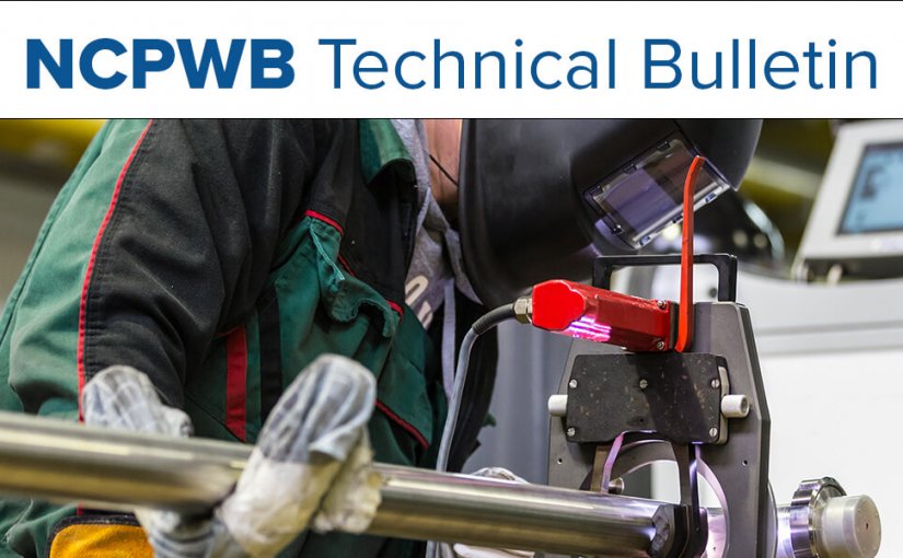 New NCPWB Technical Bulletin Explains Qualification of Welding Operators for Orbital TIG Welding