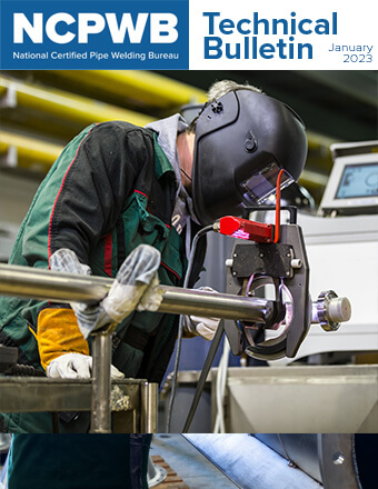 NCPWB Technical Bulletin: Qualification of Welding Operators for Orbital TIG Welding