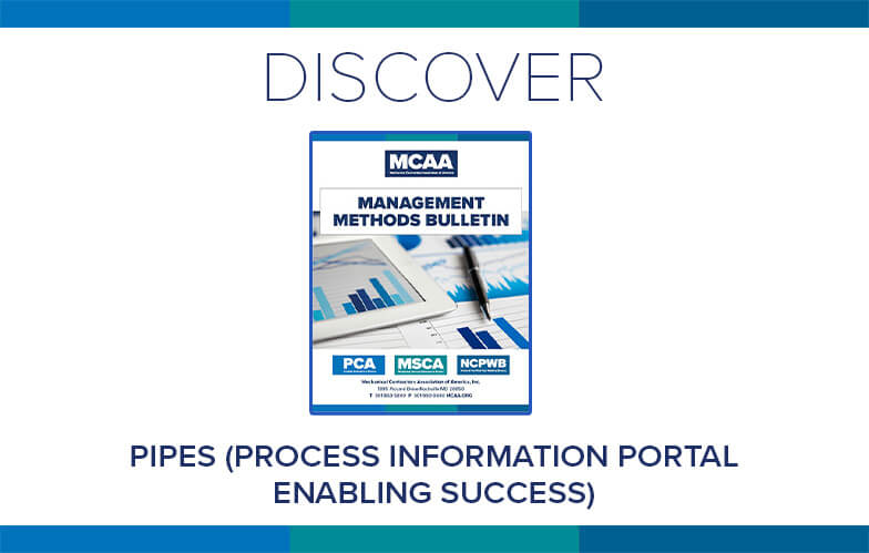 Resource Highlight: MCAA’s PIPES (PROCESS INFORMATION PORTAL ENABLING SUCCESS)