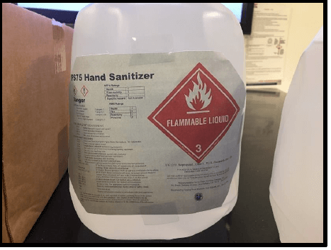 Alcohol-Based Hand Sanitizers Are Flammable