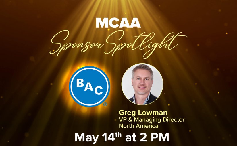 MCAA Sponsor Spotlight 20: Greg Lowman, Baltimore Aircoil Company