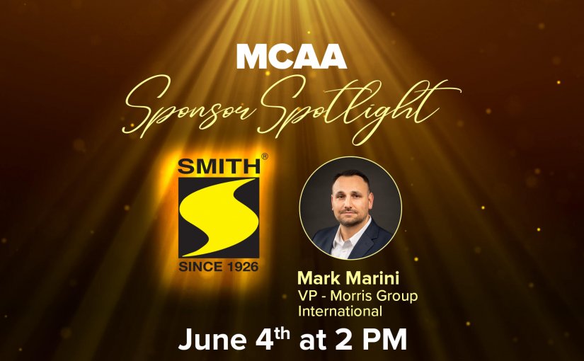 MCAA Sponsor Spotlight 21: Mark Marini, Jay R. Smith Mfg. Co.®