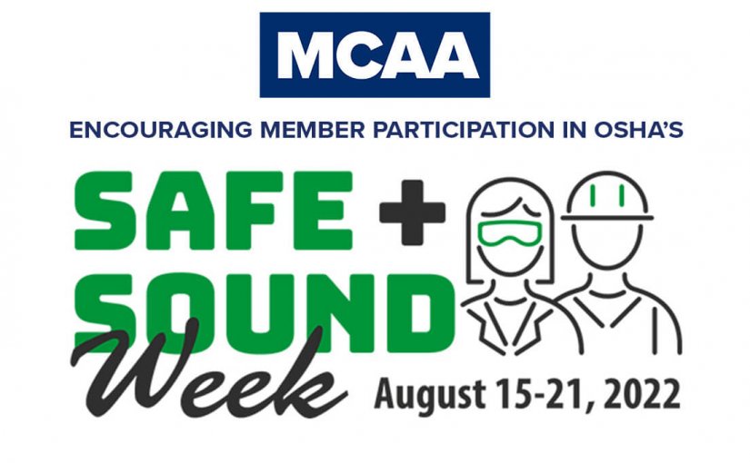 MCAA Partners with OSHA for Safe + Sound Week