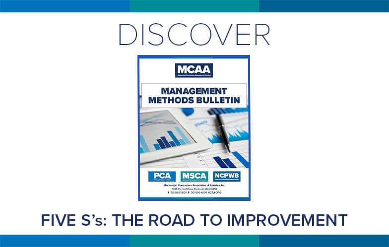 Resource Highlight: MCAA’s Five S’s: The Road to Improvement