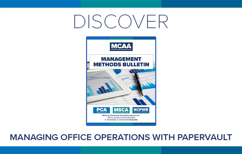 Resource Highlight: MCAA’s Managing Office Operations with PaperVault