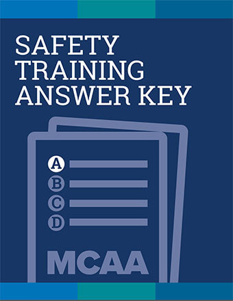 Excavation Safety for Mechanical Construction Training Test Answer Key