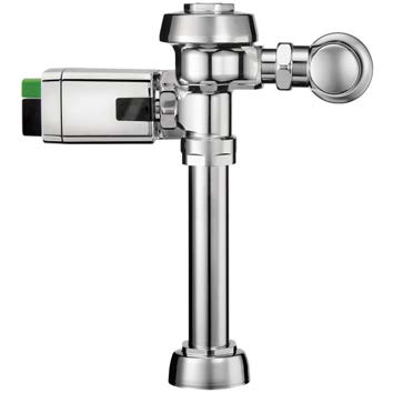 This dual-flush retrofit converts a manual flushometer to a sensor-activated flushometer. It provides hands-free capability while maintaining unparalleled water conservation and energy efficiency.