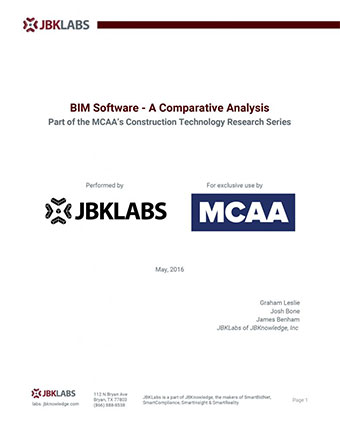 BIM Software – A Comparative Analysis