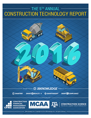 5th Annual JBKnowledge Construction Technology Report