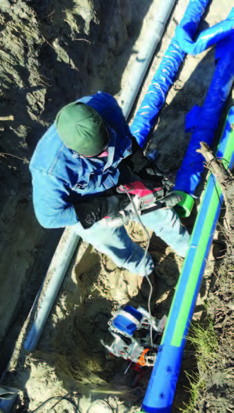 John E. Green found Aquatherm Blue Pipe to be “a great fit” for upgrading the piping at the University of Detroit Jesuit High School and Academy because it was easier and faster to install than steel or welded pipe, allowing them to save time on this rush job.