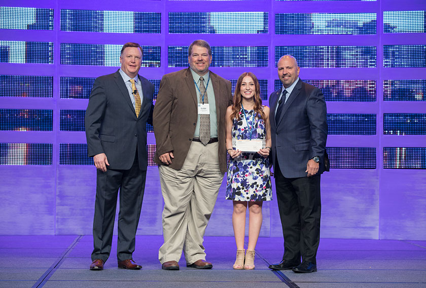 Sarah Drummey, a junior at the University of Nebraska – Lincoln, took home the Foster J. McCarl, Jr. Memorial Scholarship. 