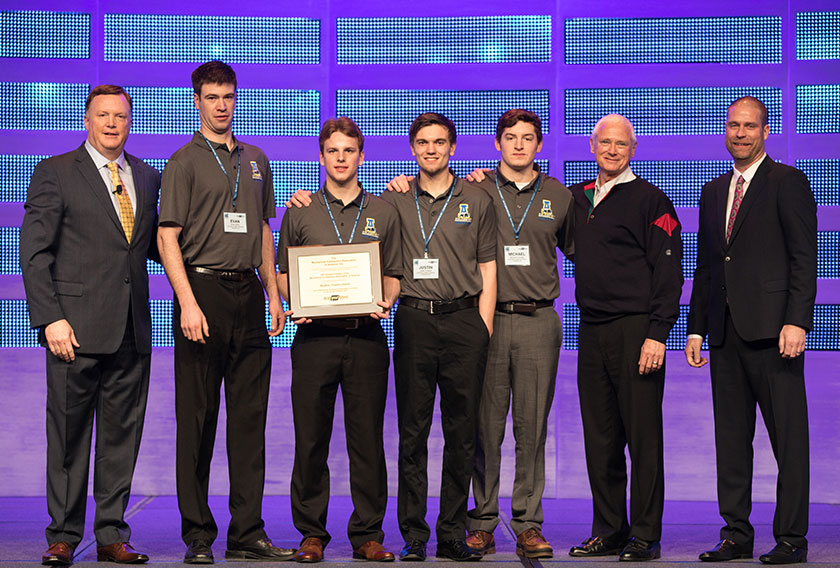 The University of Alaska Fairbanks Student Chapter of the Mechanical Contractors Association of America received its charter.