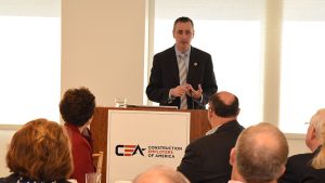 Rep. Brian Fitzpatrick at the MCAA/CEA Conference