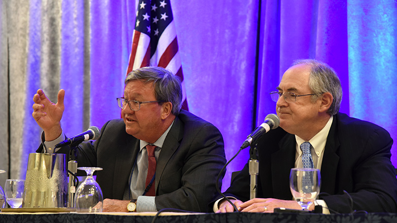 John McNerney and Lou Malone at the MCAA/CEA Conference