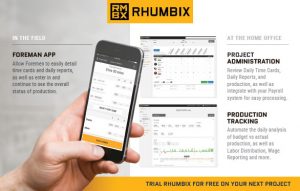 Rhumbix in the Field and at the Home Office