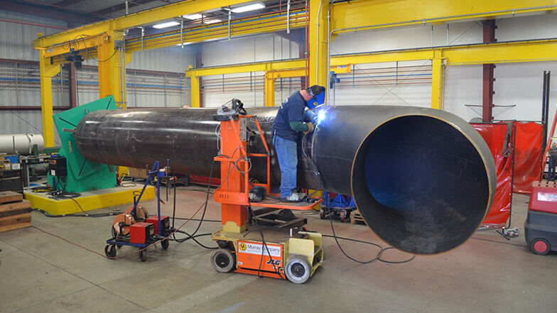 Murray Company Welder on Lift