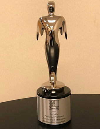 MCAA Earns Prestigious Telly Award for Workplace Violence Prevention & Protection Video