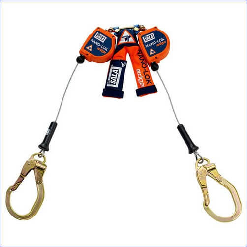 STOP USE of 3M DBI-SALA Nano-Lok Edge and Wrap Back Twin-Leg Self Retracting Lifelines