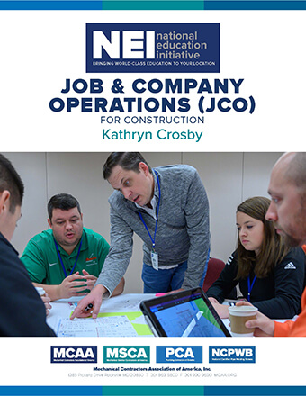 Job & Company Operations (JCO) Seminars for Construction