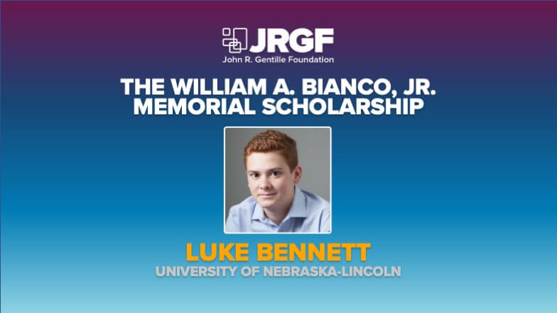 Meet Luke Bennett, MCAA’s 2020 William A. Bianco Jr. Memorial Scholarship Recipient