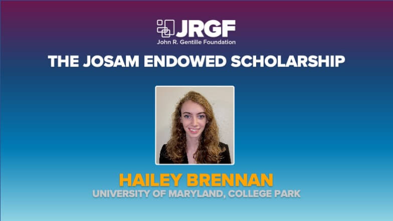 Hailey Brennan Remains Josam Endowed Scholarship Recipient