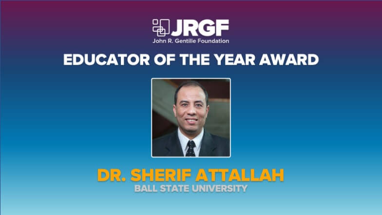 Dr. Sherif Attallah Named MCAA’s 2020 Educator of the Year