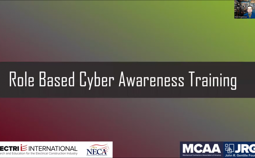 CMMC 2.0 Best Practices Series: Role Based Cyber Awareness Training