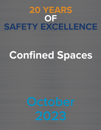 20 Years of Safety Excellence – October 2023: Confined Spaces