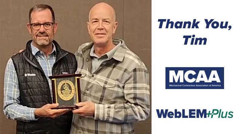 WebLEM Committee Co-Chair Tim Moormeier Bids Farewell