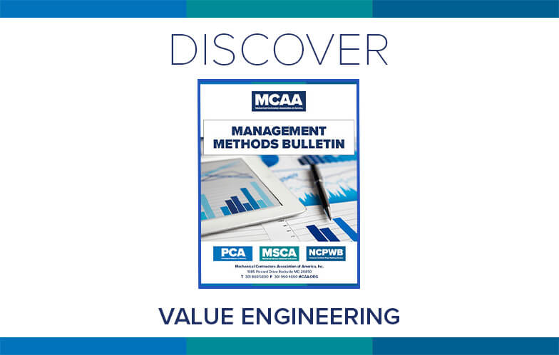 Resource Highlight: MCAA’s Value Engineering