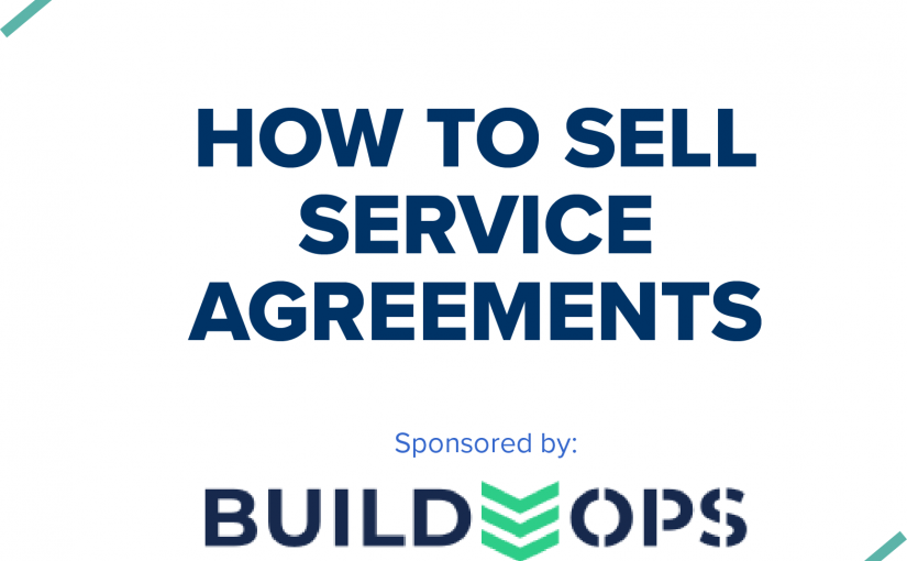 How to Sell Service Agreements