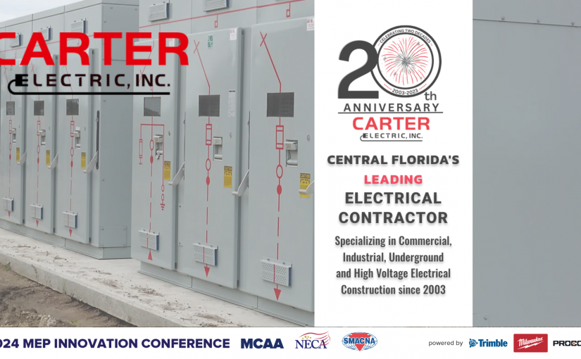 Visit Carter Electric’s Cutting-Edge Electrical Office at the 2024 MEP Innovation Conference
